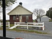 Amish one-room schoolhouse.